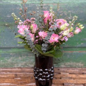 Pastel Valentins buket