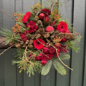 Hertugindernes julebuket - rød