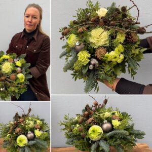 Hertugindernes julebuket - hvid